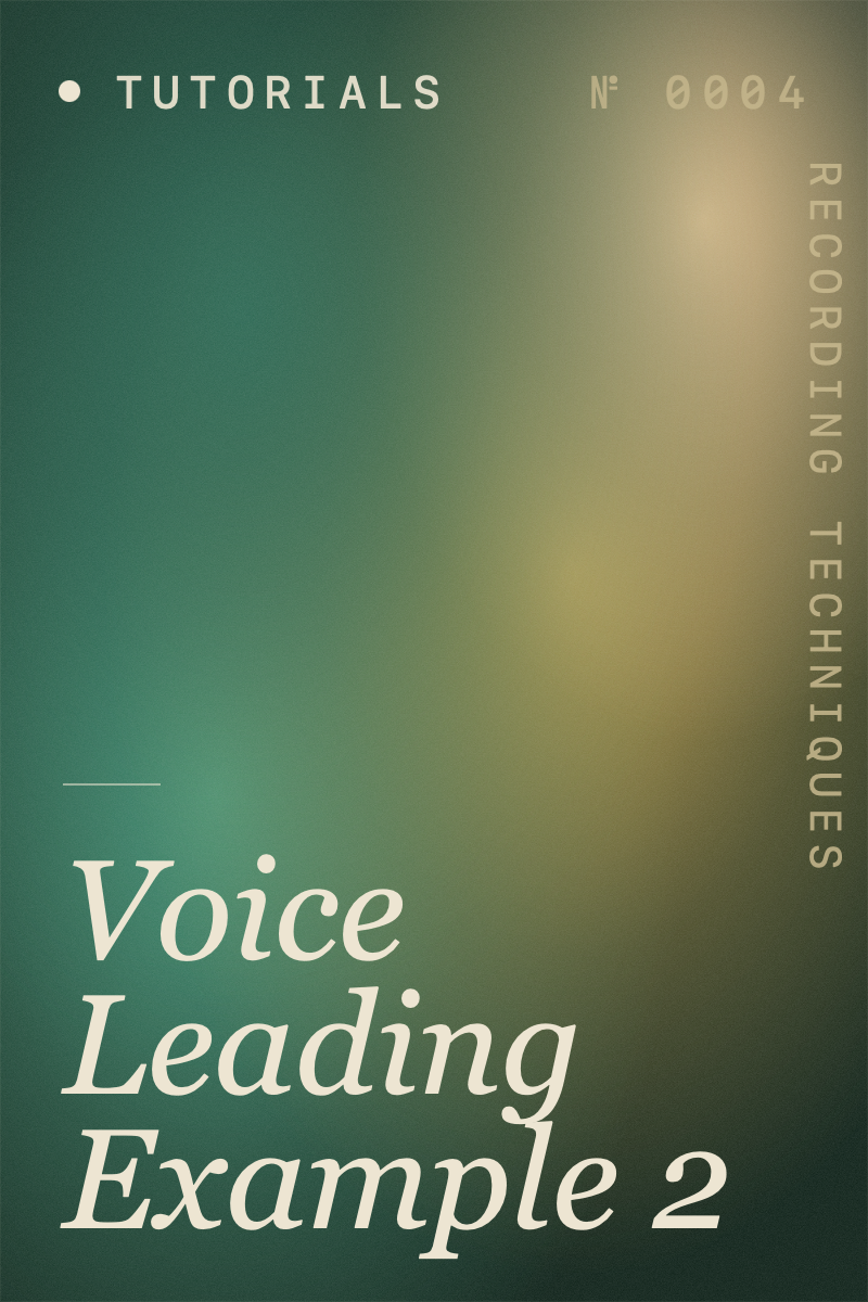 Voice Leading Example 2